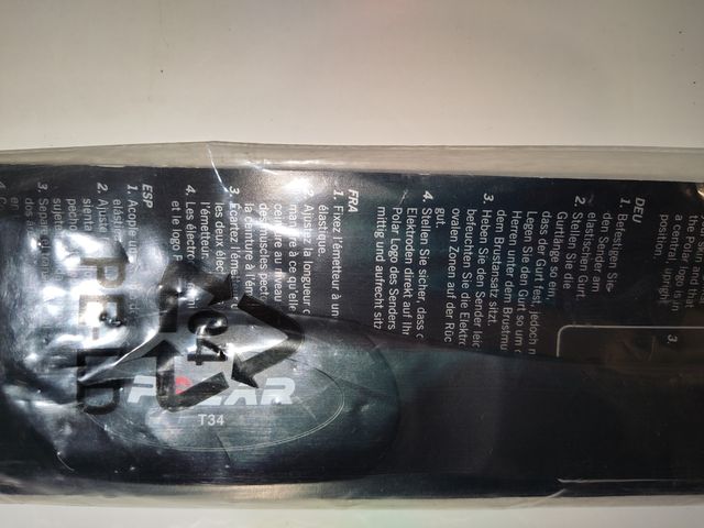 Fascia telemetrica polar t34 controllo pulsazioni