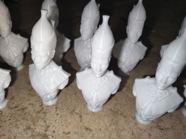 modellini faraoni stampati 16 pezzi