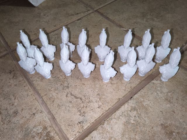 modellini faraoni stampati 16 pezzi