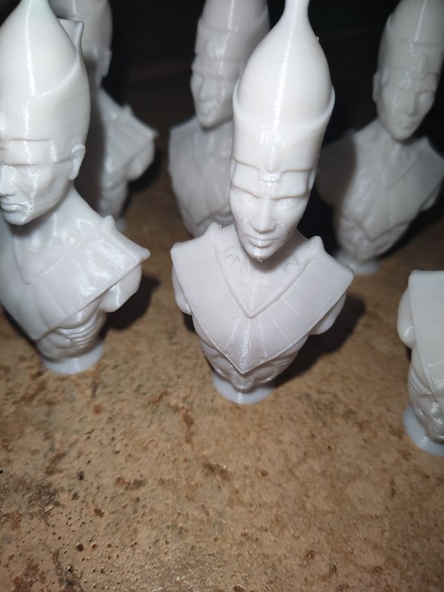 modellini faraoni stampati 16 pezzi