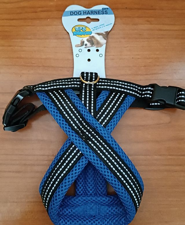 arnés reflectante de perro pequeño