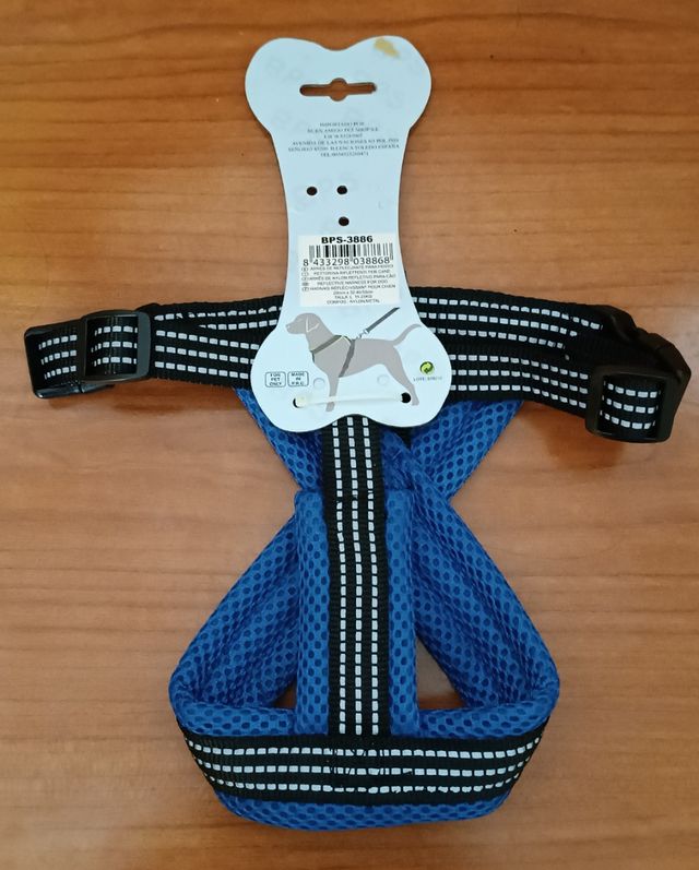 arnés reflectante de perro pequeño