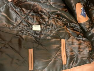 cazadora de cuero de hombre talla 50