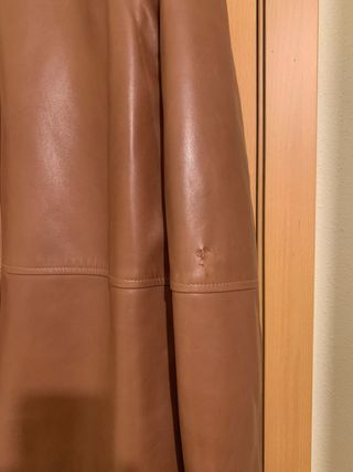 cazadora de cuero de hombre talla 50