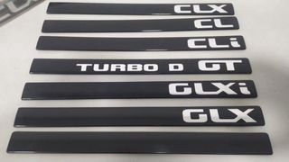 Emblemas traseros Seat IBIZA GTI/ GLX/ Turbo D GT