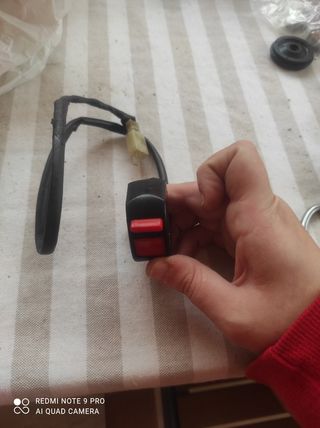 Boton pare encendido