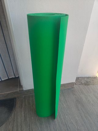 Alfombra verde para celebraciones