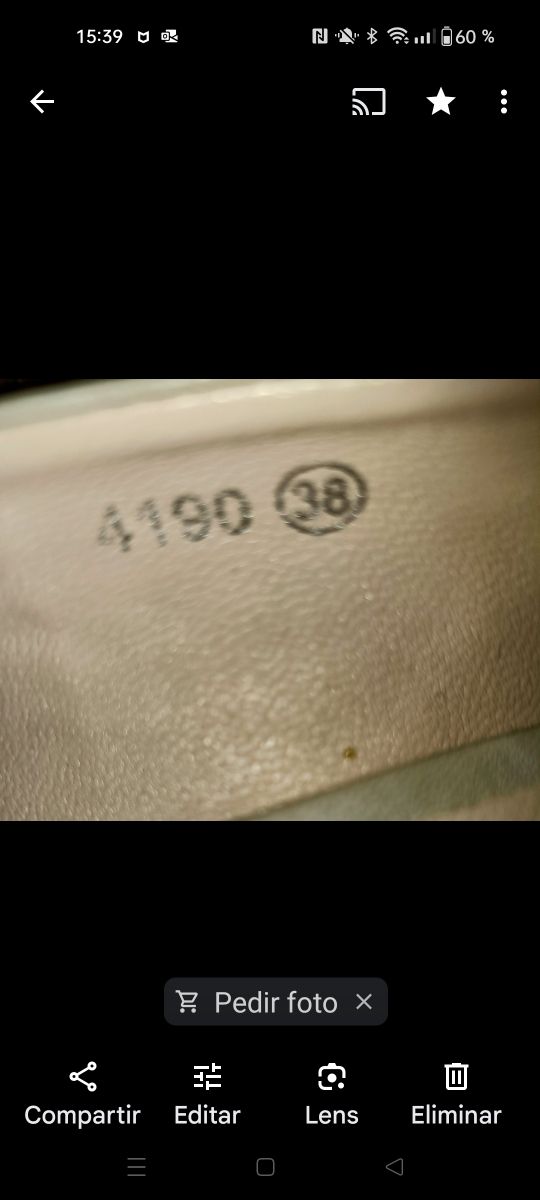 Peeptoes tachuelas gris T38