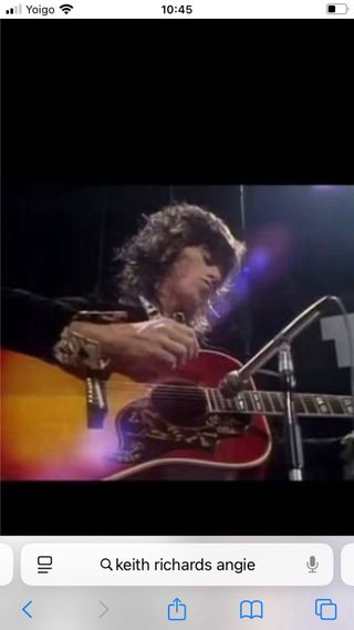 Guitarra acústica vintage