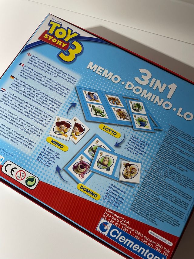 Juego 3 en 1 Toy Story