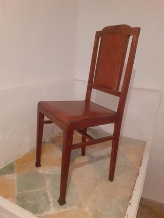 Sillas madera antiguas