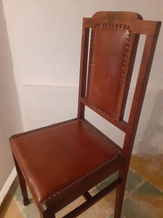 Sillas madera antiguas