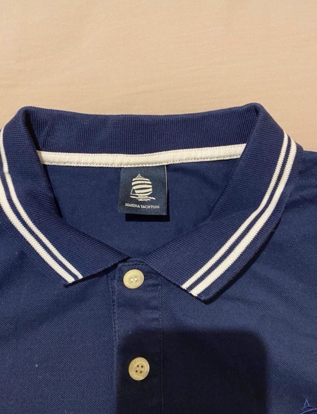 polo maniche lunghe marina yatching originale