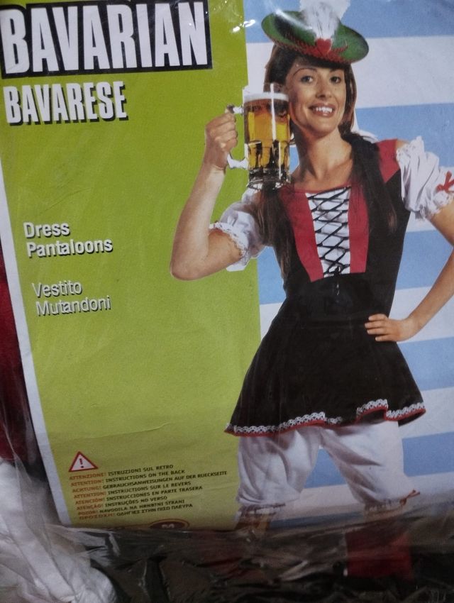 DISFRAZ NUEVO DE BAVARESA