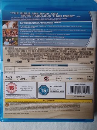 Sexo en Nueva York 2 blu-ray