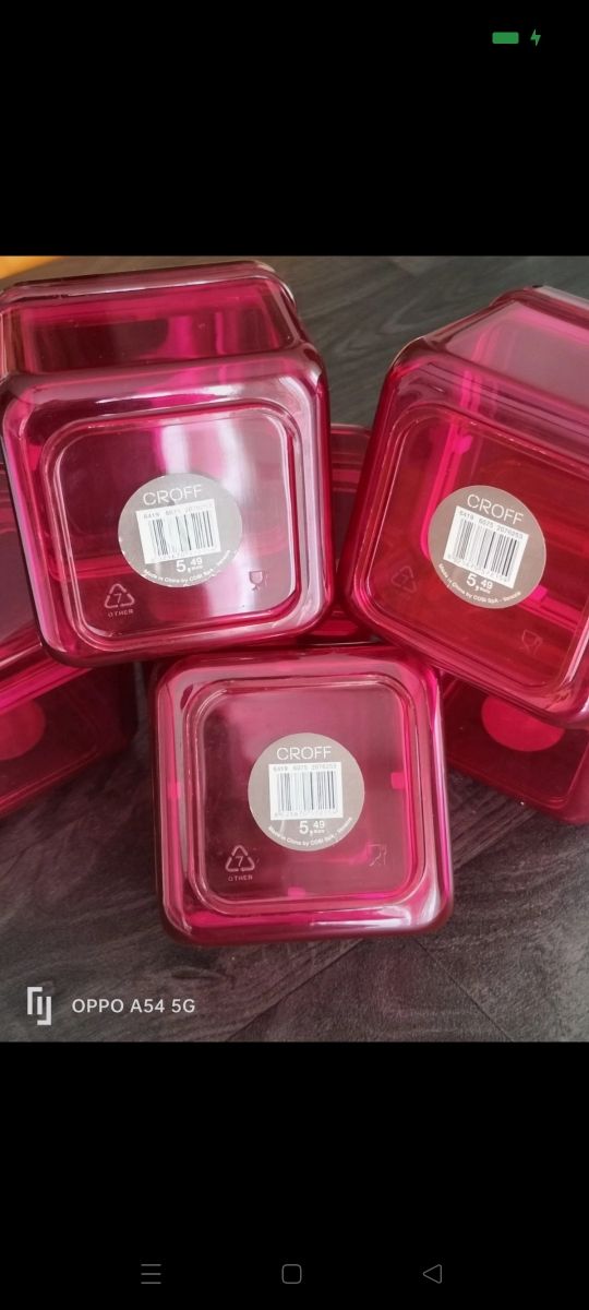 Barattoli ermetici.  6 pezzi 