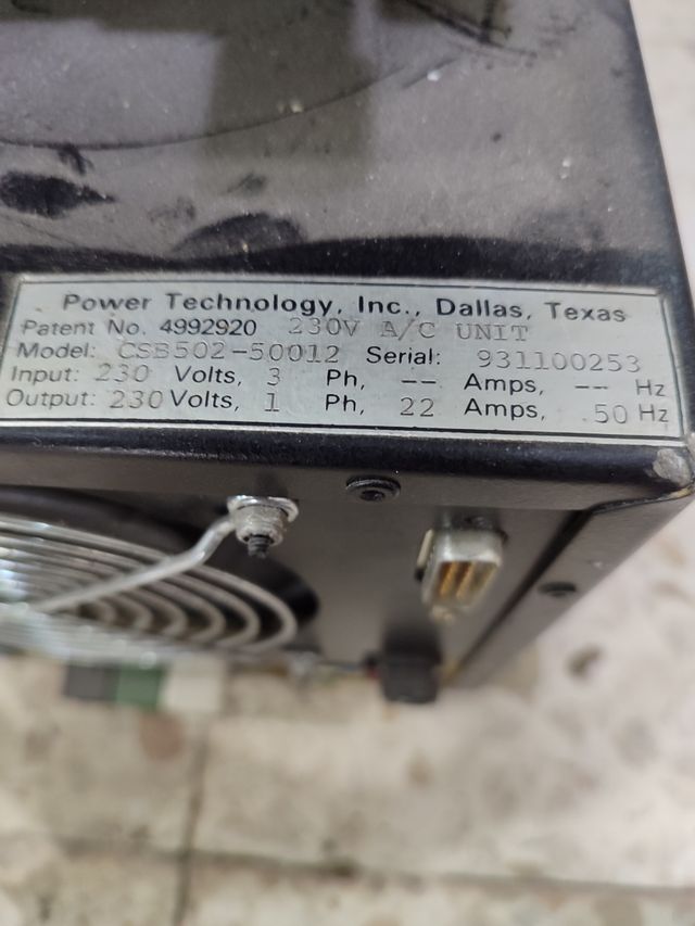 Convertidor de corriente