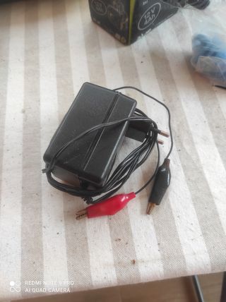 Cargador batería moto