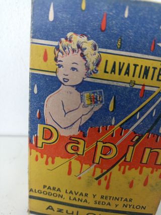 Vintage lote 5 cajitas tinte