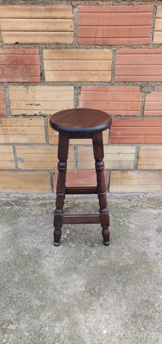 lote taburetes madera 