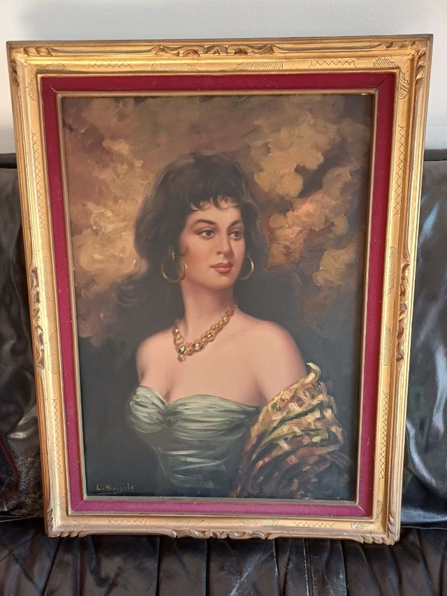 🧑‍🎄👰‍♂️DIPINTO VINTAGE DATATO 1961😍