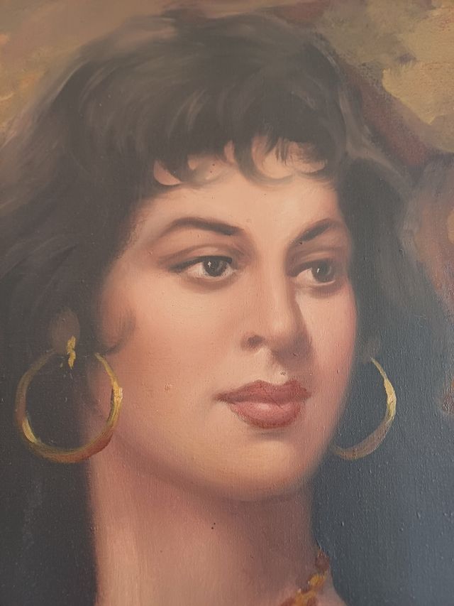 🧑‍🎄👰‍♂️DIPINTO VINTAGE DATATO 1961😍