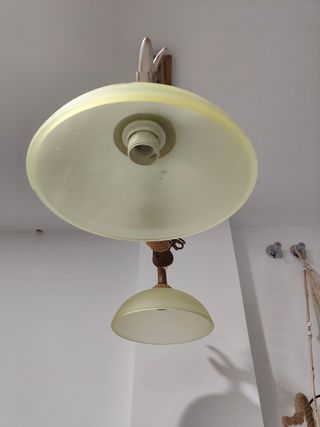 Lámpara de 2 mamparas