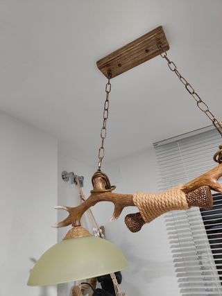 Lámpara de 2 mamparas