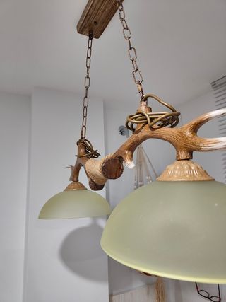 Lámpara de 2 mamparas