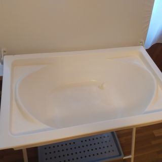 Bañera cambiador bebe