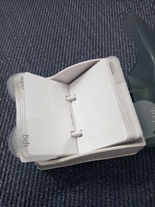 Tarjetero alfabeto mesa vintage