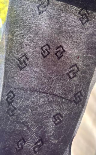 4 paia collant Philippe Matignon neri nuovi