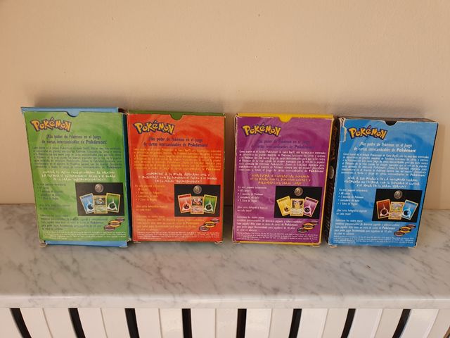 CAJAS INICIALES MAZOS POKEMON Base Set
