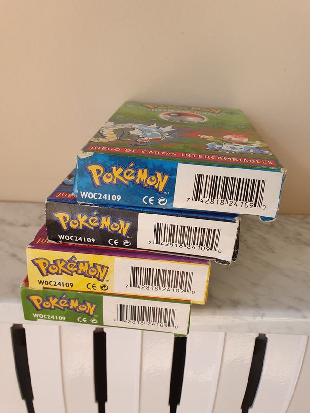 CAJAS INICIALES MAZOS POKEMON Base Set