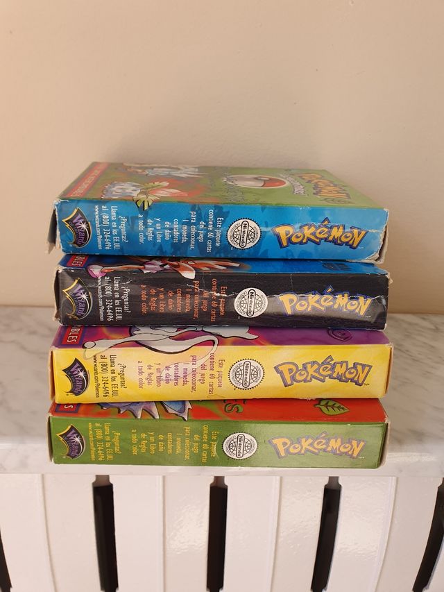 CAJAS INICIALES MAZOS POKEMON Base Set