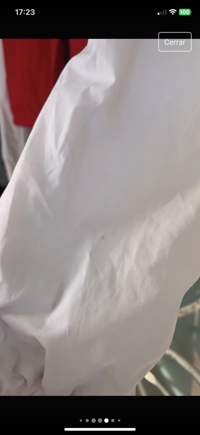 chaqueta cortavientos Hollister talla XS