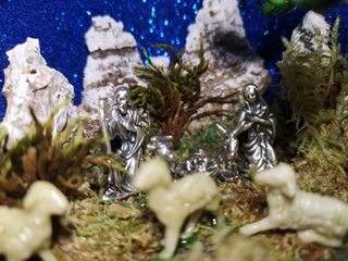 Piccolo presepe artigianale