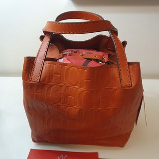 Bolso Carolina Herrera MATRYOSHKA XS Teja