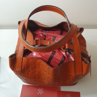 Bolso Carolina Herrera MATRYOSHKA XS Teja