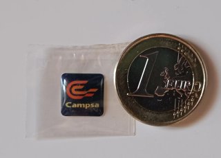 Minipegatina Campsa logo antiguo