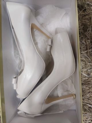 Zapatos de novia talla 36 Rosa Clara