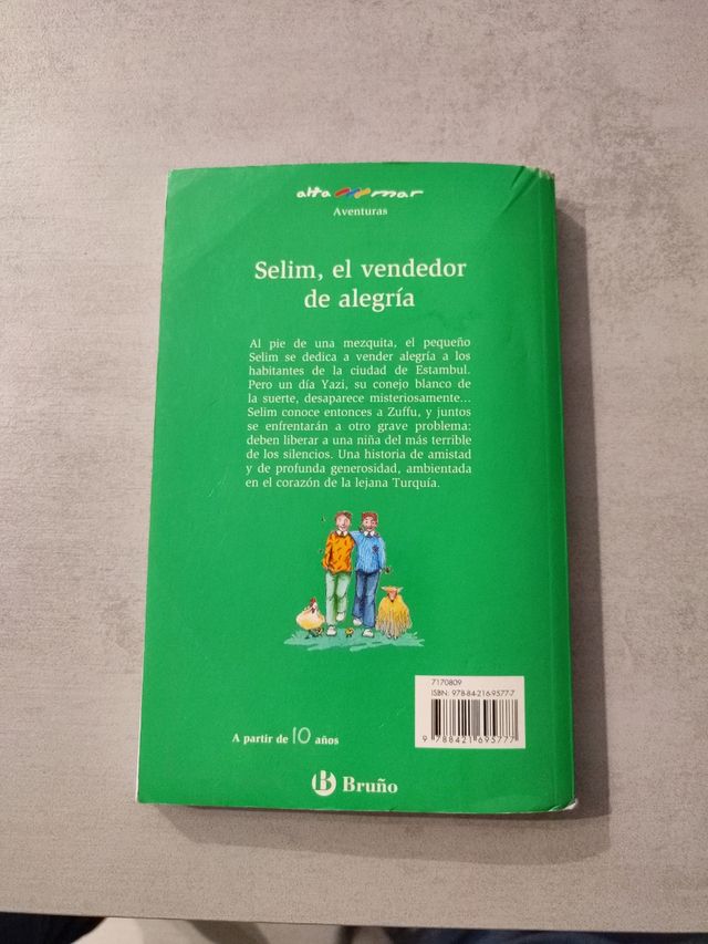 Libro Selim, el vendedor de alegría 