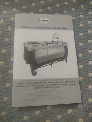Cuna de viaje