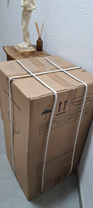 Estufa Gas Exterior Martillado