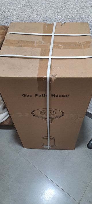 Estufa Gas Exterior Martillado