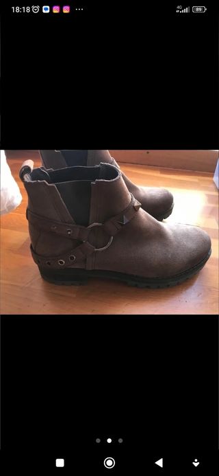 Botines piel MARCA ALPE OFERTA