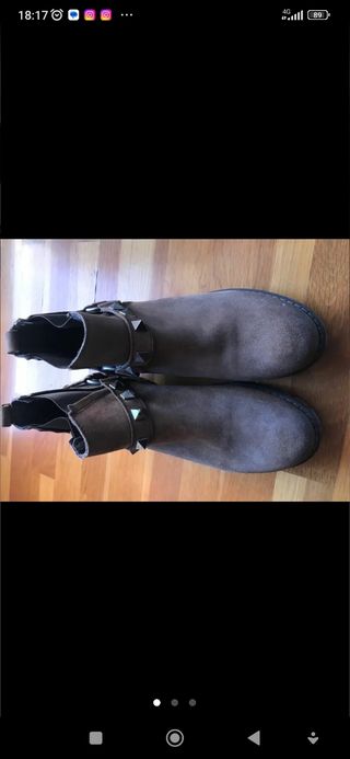 Botines piel MARCA ALPE OFERTA