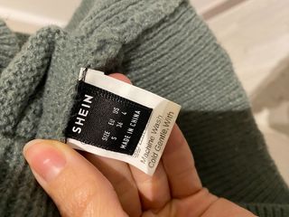 Jersey manga trenzada Shein