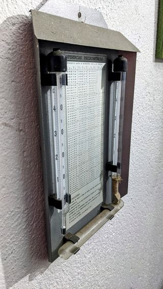Higrómetro antiguo