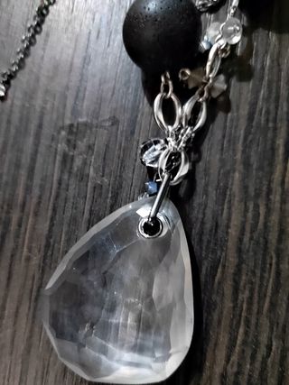 Collana Swarovsky, cristallo di rocca